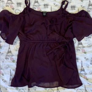Purple top. Never worn. Very nice.